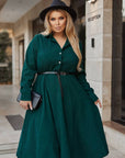 Рокля от рипсено кадифе - Twiggy Shop