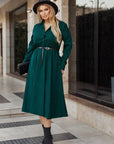Рокля от рипсено кадифе - Twiggy Shop