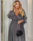 Дълга рокля от лурекс - Twiggy Shop