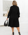 Рокля от рипсено кадифе с копчета - Twiggy Shop