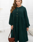 Рокля от рипсено кадифе с копчета - Twiggy Shop