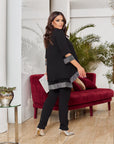 Pants and asymmetrical blouse set - Twiggy Shop