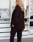 Loose-fit velvet set - Twiggy Shop