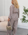 Satin printed set - Twiggy Shop