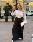 Панталон с широк крачол - Twiggy Shop