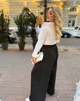 Панталон с широк крачол - Twiggy Shop