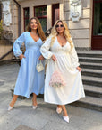 Официална миди рокля - Twiggy Shop