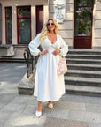 Официална миди рокля - Twiggy Shop