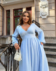 Официална миди рокля - Twiggy Shop