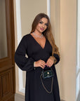 Официална миди рокля - Twiggy Shop