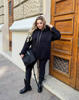 Kомплект от худи с качулка и клин - Twiggy Shop