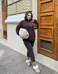 Kомплект от худи с качулка и клин - Twiggy Shop