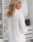 Cotton shirt with ruffles - Twiggy Shop