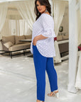 Комплект от Блуза и Панталон от Турски Текстил – Класика и Стил