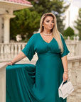 Дълга копринена рокля - Twiggy Shop