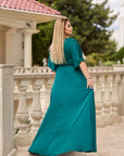Дълга копринена рокля - Twiggy Shop