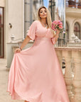 Дълга копринена рокля - Twiggy Shop