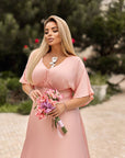 Дълга копринена рокля - Twiggy Shop