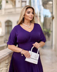 Дълга копринена рокля - Twiggy Shop