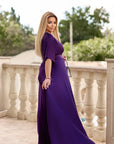 Дълга копринена рокля - Twiggy Shop