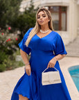 Дълга копринена рокля - Twiggy Shop