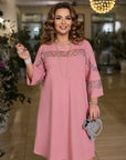 Къса рокля в свободна кройка - Twiggy Shop