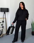 Комплект от мек рипсен трикотаж