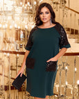 Fitted dress with pockets - Twiggy Shop