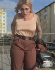 Сако в оувърсайз кройка