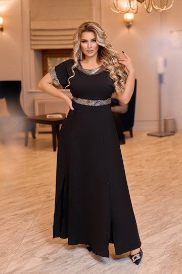 Дълга рокля с пайети - Twiggy Shop