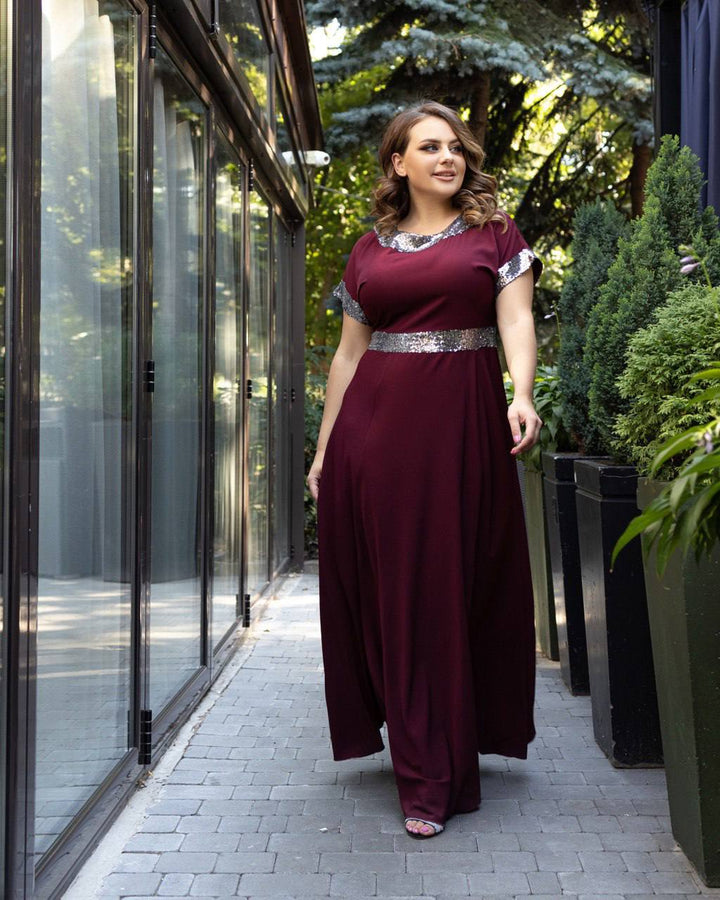 Дълга рокля с пайети - Twiggy Shop