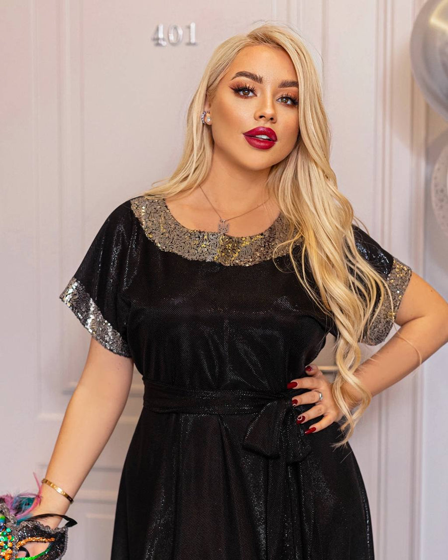 Дълга блестяща рокля - Twiggy Shop