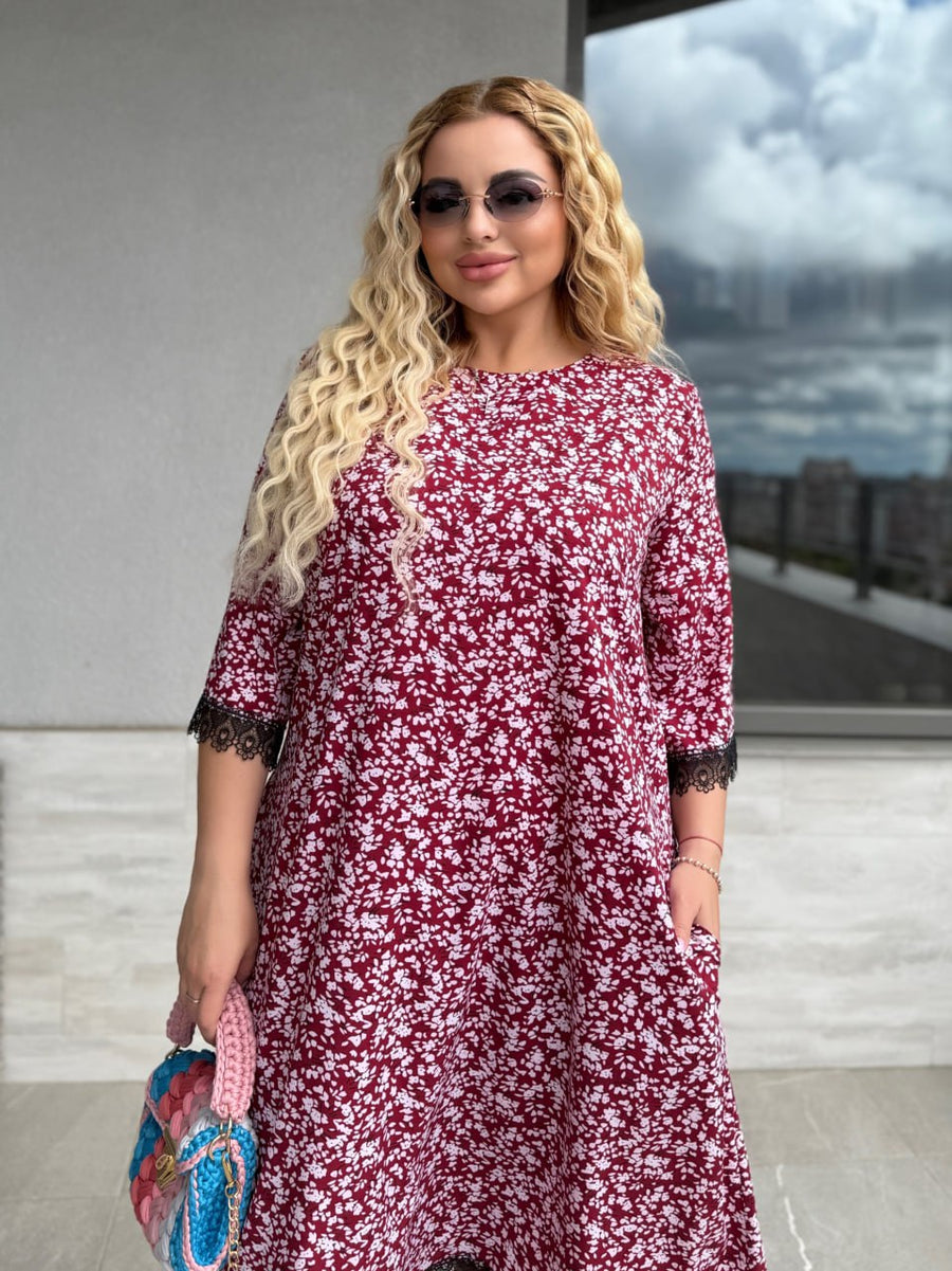 Рокля в свободна кройка - Twiggy Shop