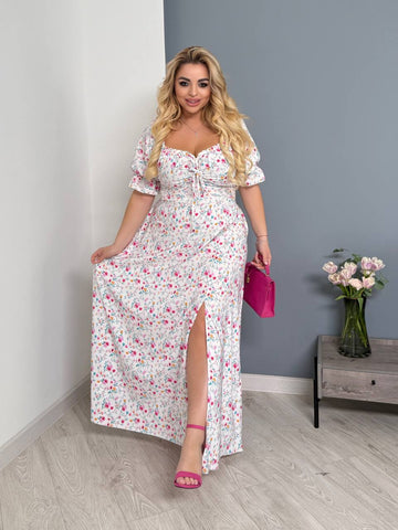 Дълга рокля на цветя - Twiggy Shop