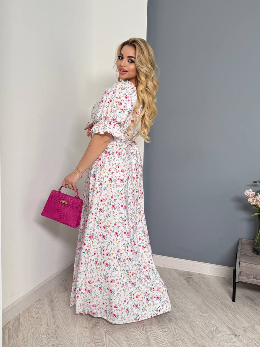 Дълга рокля на цветя - Twiggy Shop