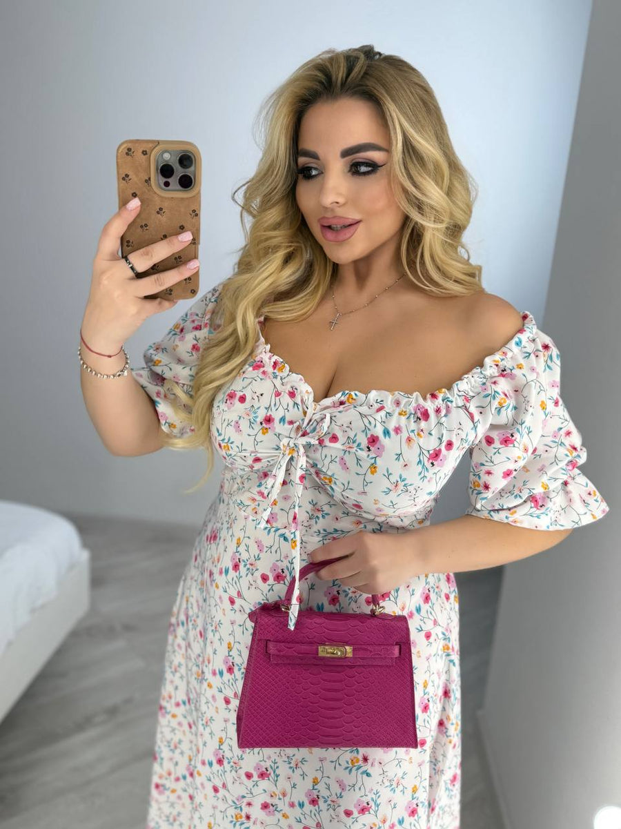 Дълга рокля на цветя - Twiggy Shop