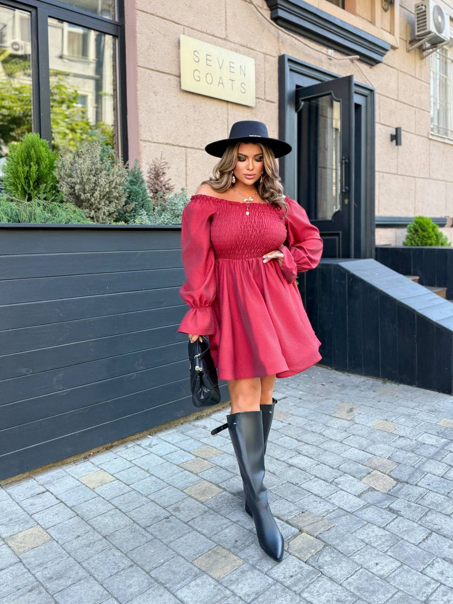 Къса рокля с блясък - Twiggy Shop