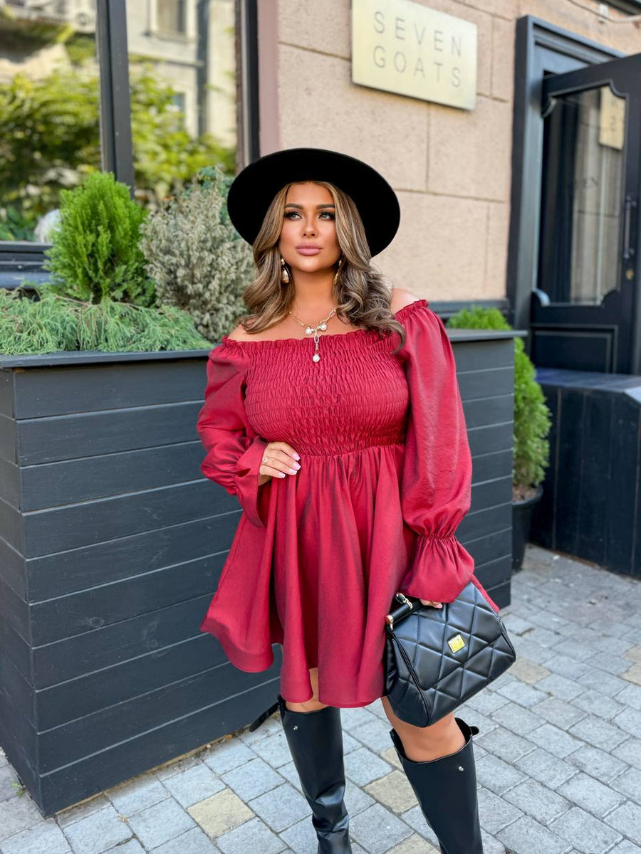 Къса рокля с блясък - Twiggy Shop