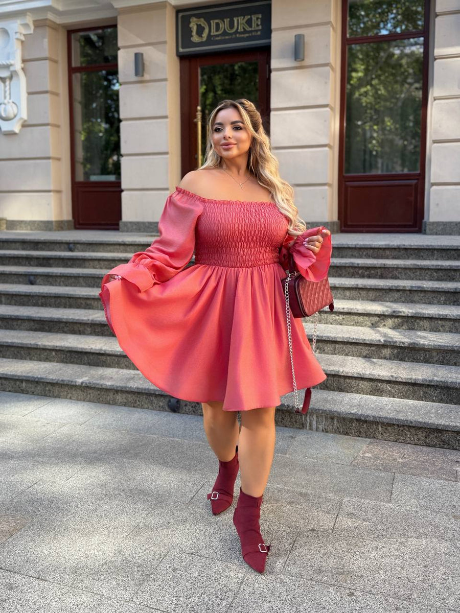 Къса рокля с блясък - Twiggy Shop