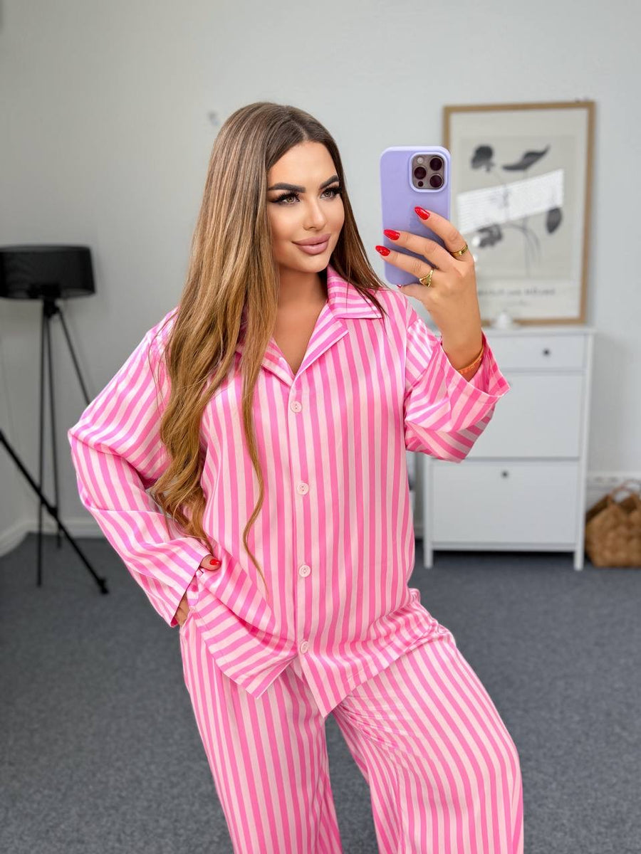 Пижама от еко коприна - Twiggy Shop