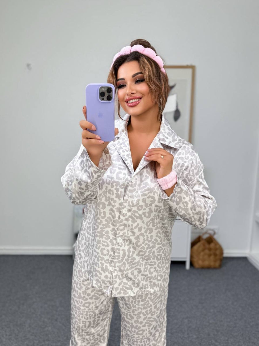 Пижама от еко коприна - Twiggy Shop