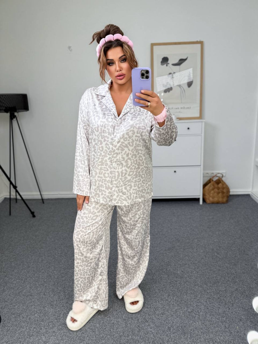 Пижама от еко коприна - Twiggy Shop