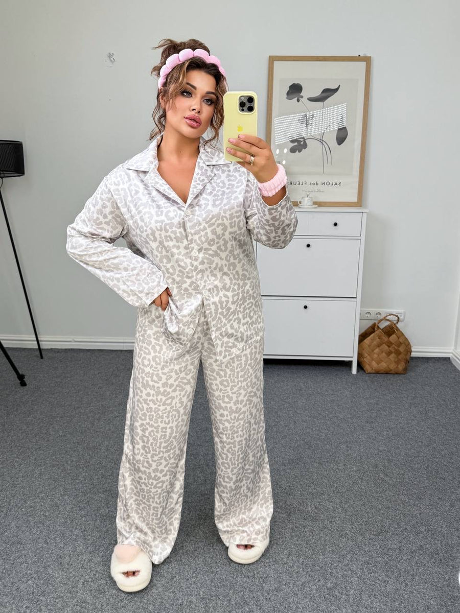 Пижама от еко коприна - Twiggy Shop