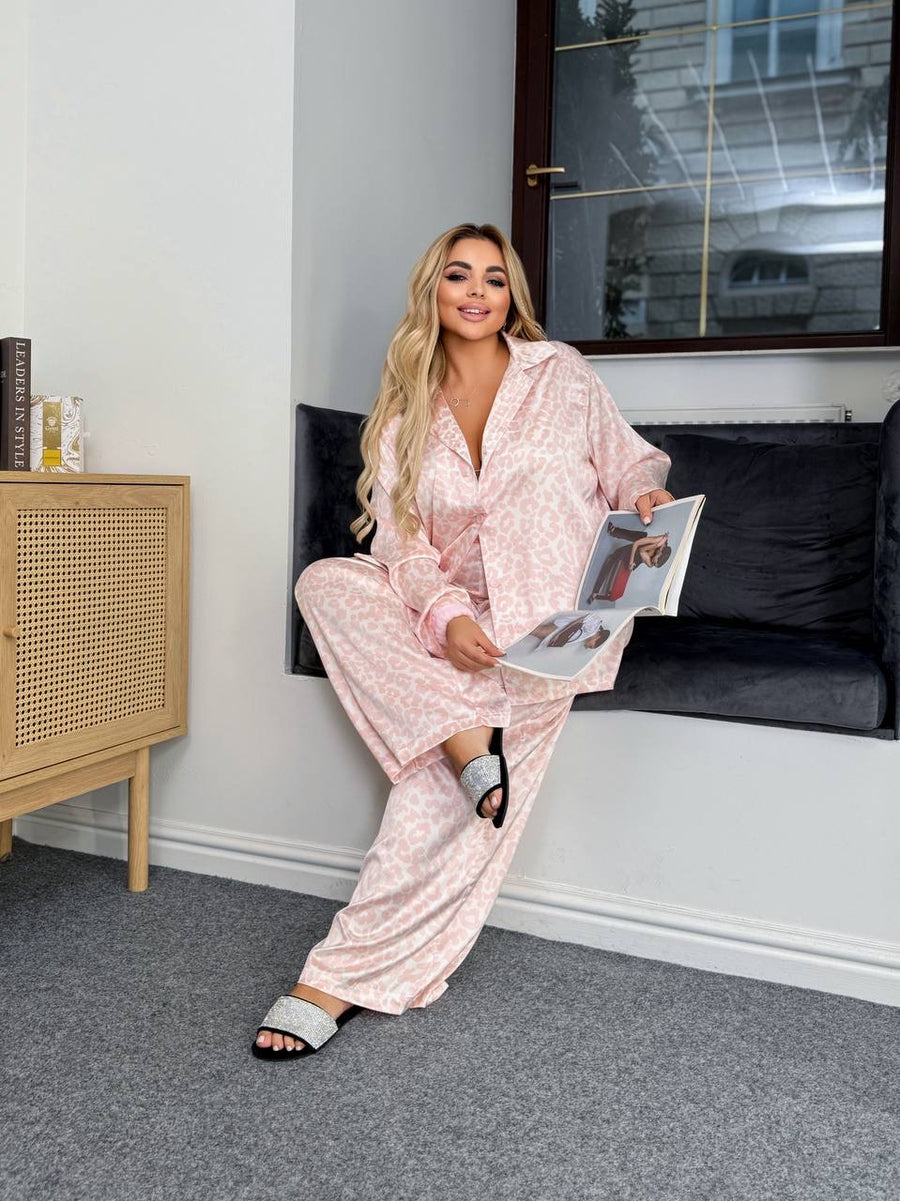 Пижама от еко коприна - Twiggy Shop