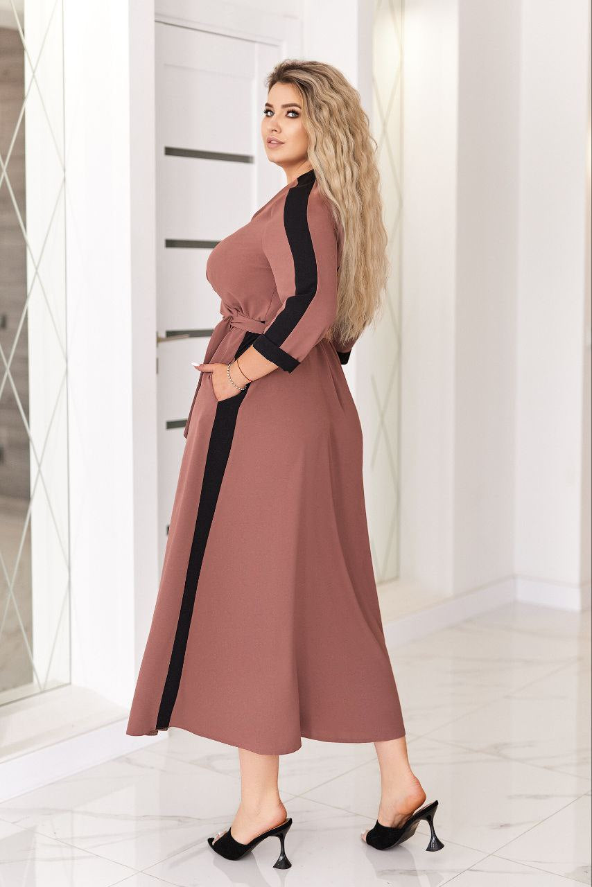 Рокля с надписи с прехвърляне - Twiggy Shop