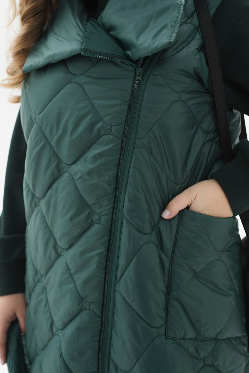 Дълъг шушляков елек - Twiggy Shop