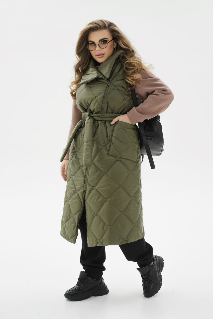 Дълъг шушляков елек - Twiggy Shop