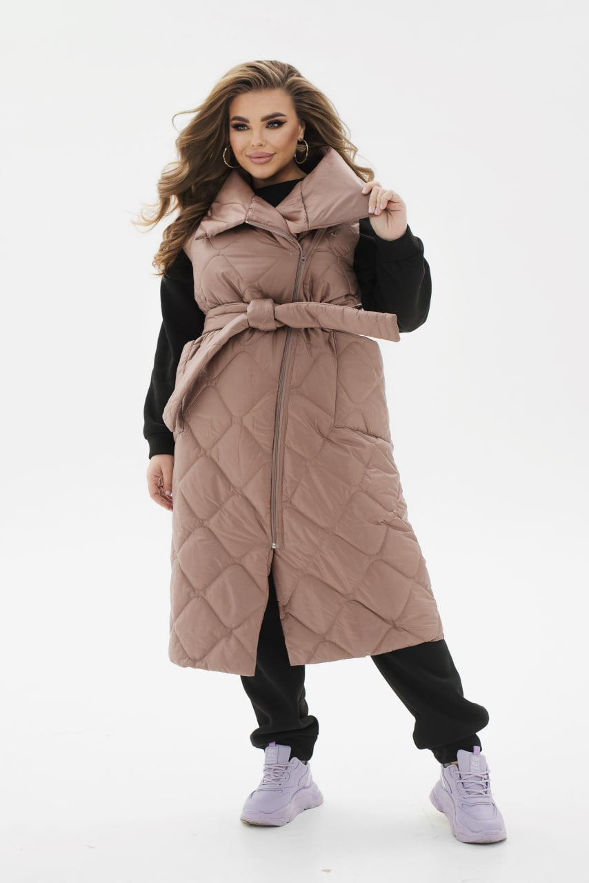 Дълъг шушляков елек - Twiggy Shop