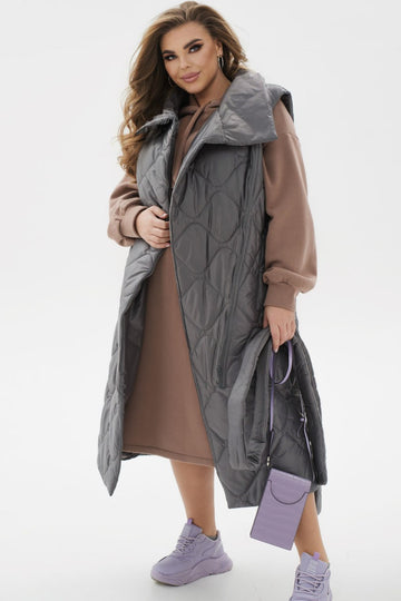 Дълъг шушляков елек - Twiggy Shop