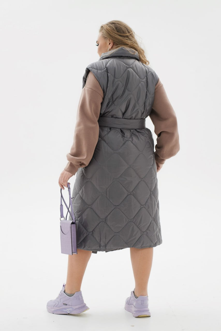 Дълъг шушляков елек - Twiggy Shop